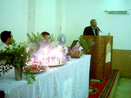 حفلة مولد الرسول (صلى الله عليه وآله) والامام الصادق (عليه السلام) 