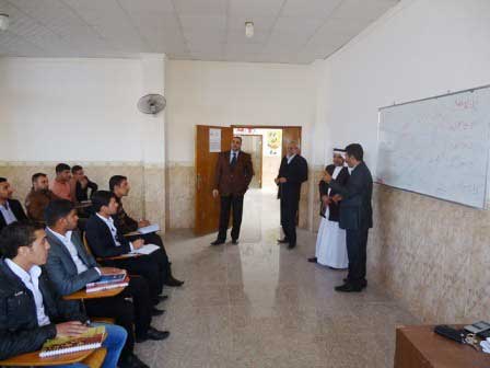 زيارة مدير عام شركة شروق السعودية للانتاج الفني لجامعة أهل البيت عليهم السلام