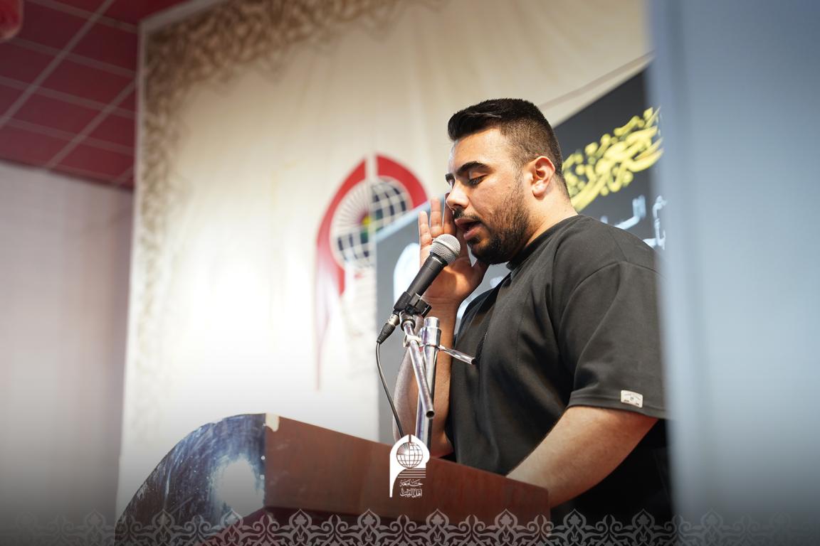 اقامت جامعة اهل البيت عليهم السلام مجلس عزاء على روح الشاب علي باسم العقابي والذي وافاه الاجل في حادث مؤسف يوم الثلاثاء الموافق 10/6/2025