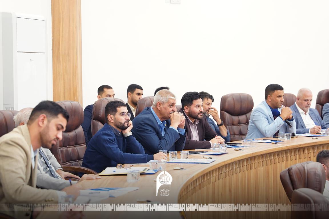 جامعة أهل البيت عليهم السلام تشارك في الاجتماع الفني لمسابقة القصة القصيرة الجامعية