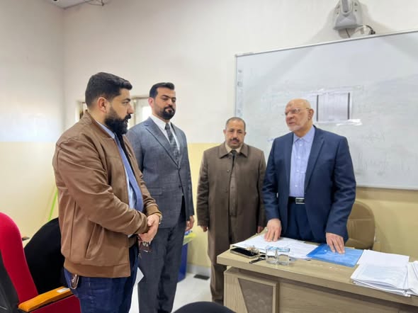 رئيس جامعة أهل البيت (ع) يتفقد سير الامتحانات النهائية لطلبة كلية الصيدلة ويؤكد دعم البيئة الأكاديمية المنظمة